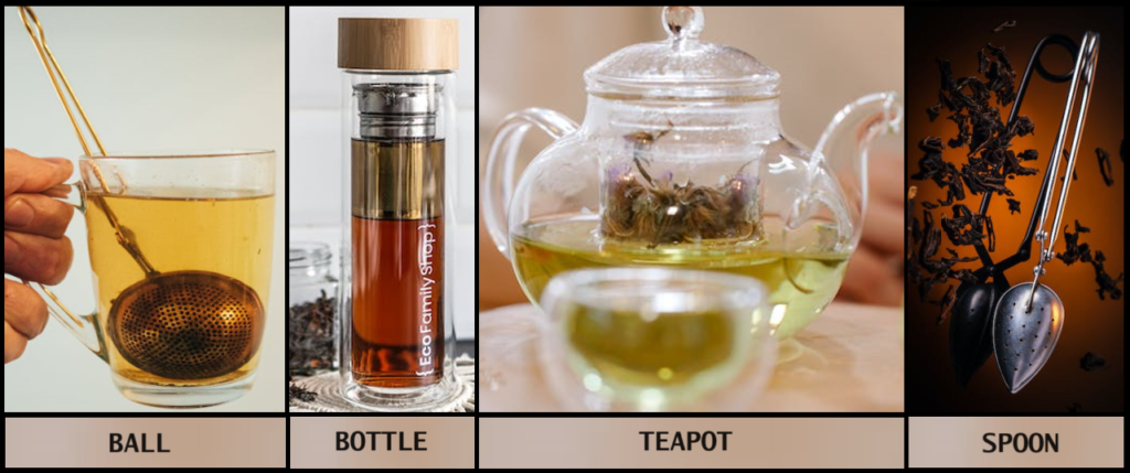 What does a tea infuser look like